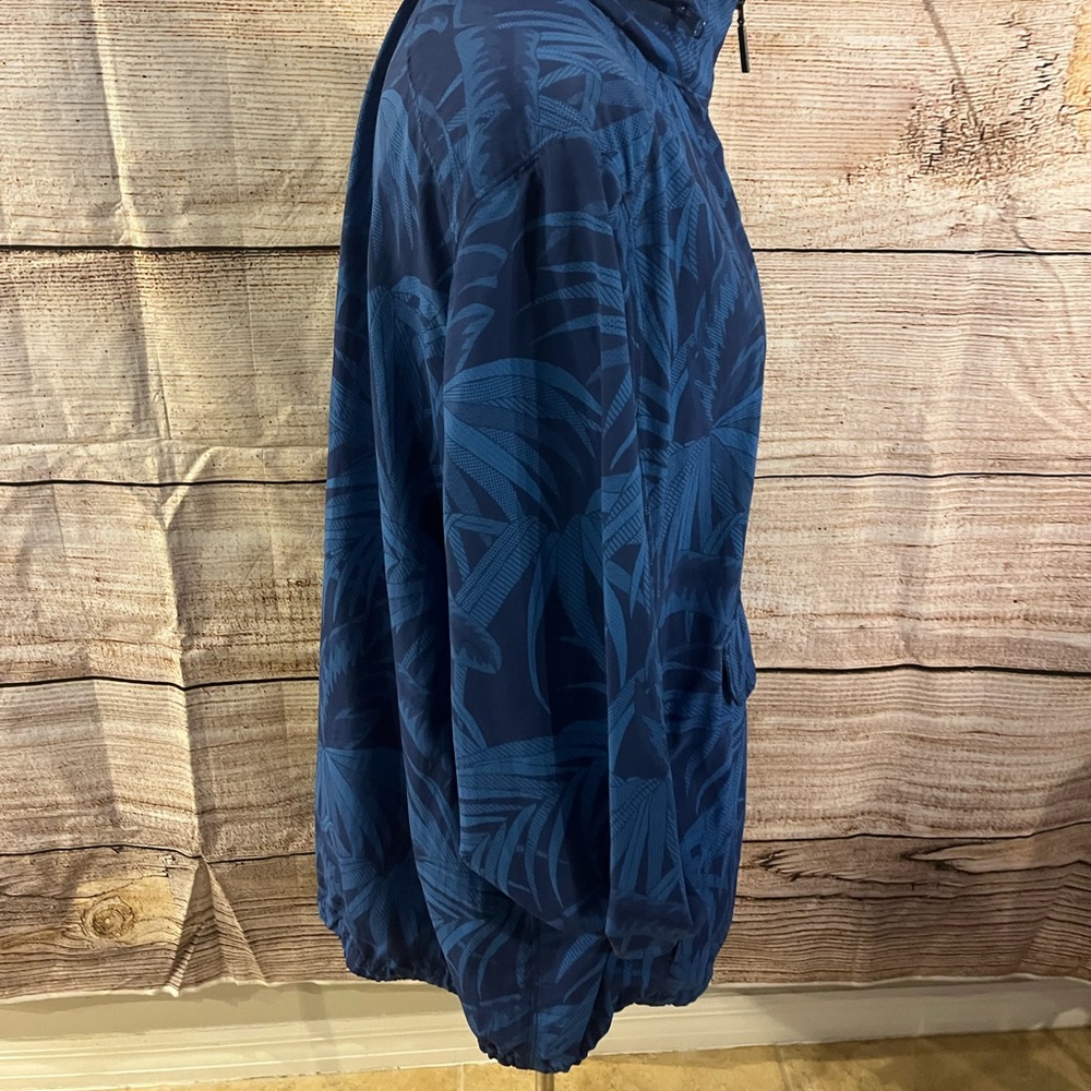 Tommy Bahama Navy Leaf Print Jacket - Picture 4 of 10